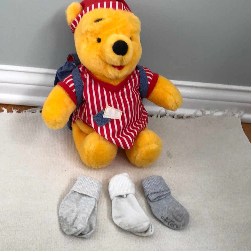 3 pairs of sock nb-3mo baby.  Firm price